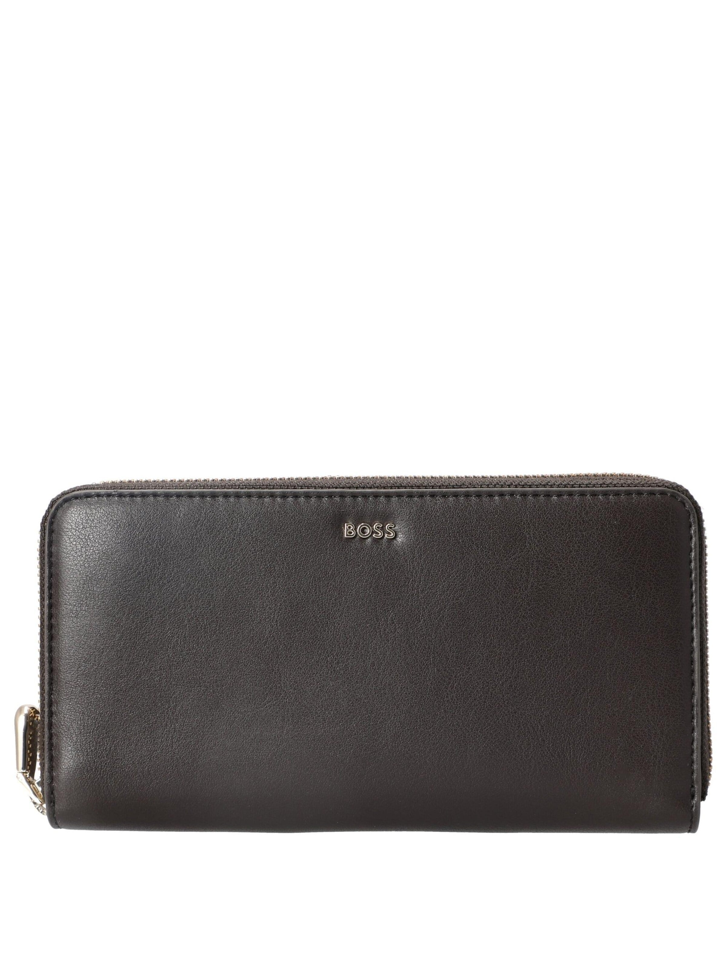 HUGO BOSS Portemonnaie 'Numah Ziparound'‌‌‌‌‌‌‌ in Braun: Vorderseite
