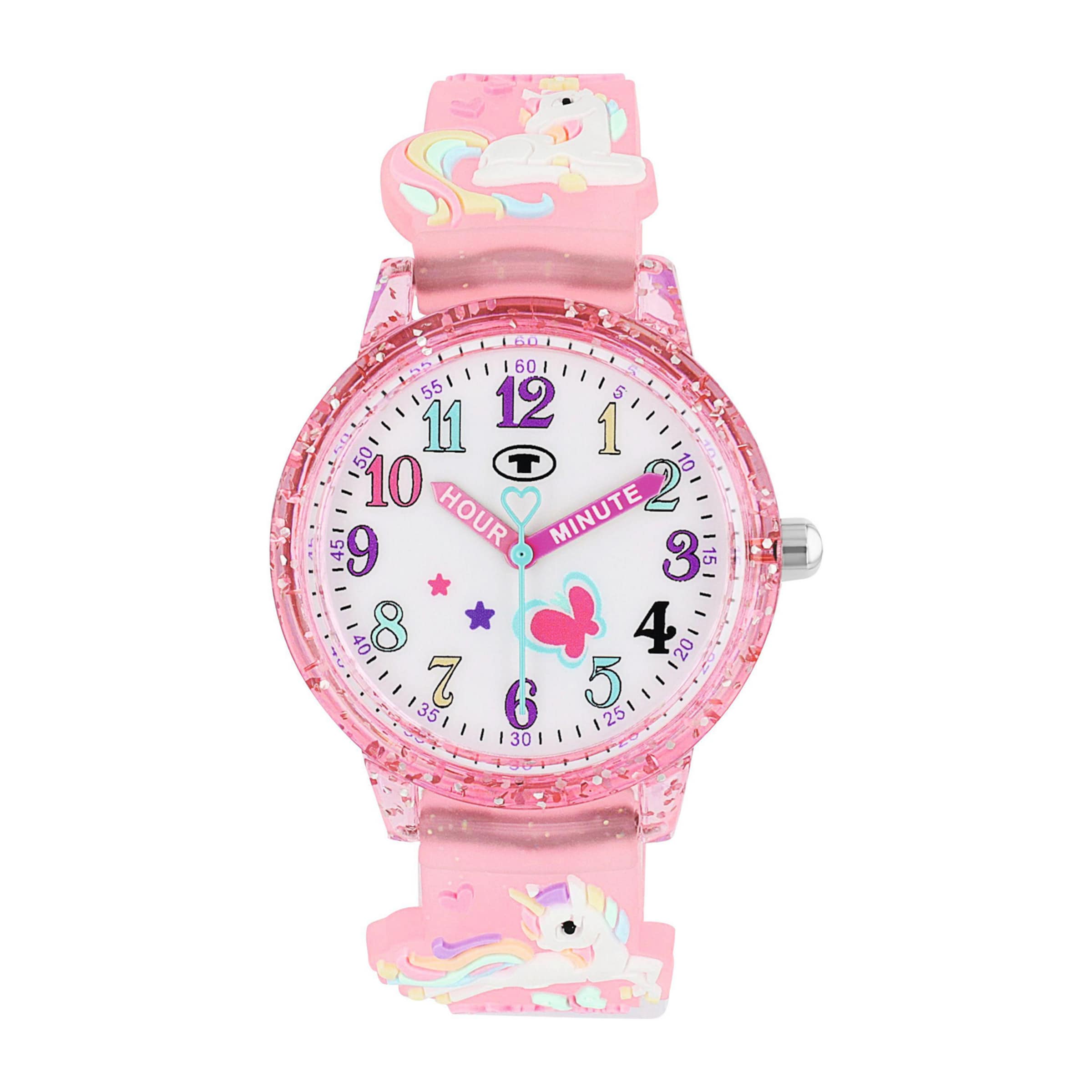 TOM TAILOR Uhr in Pink: Vorderseite