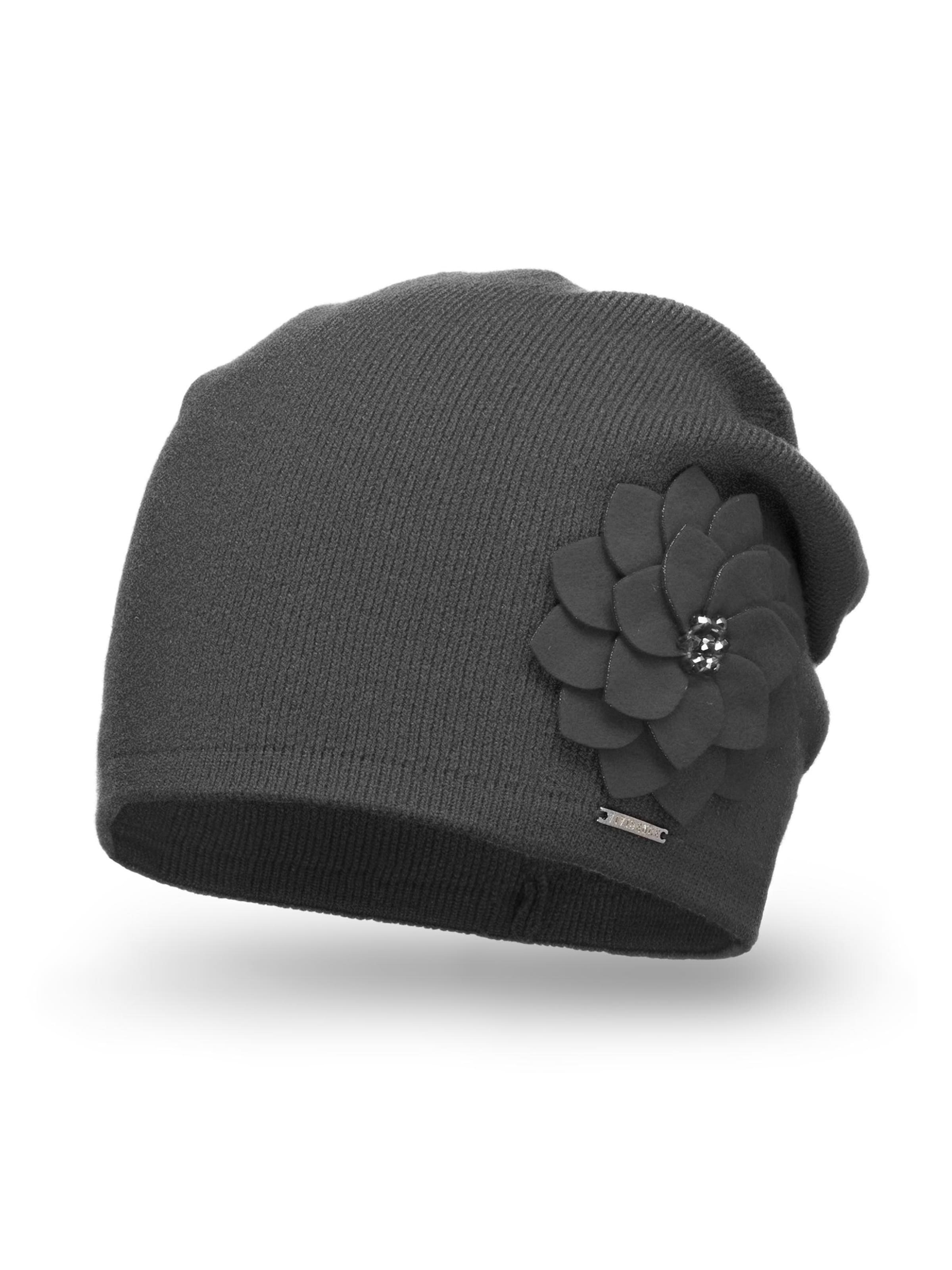 Bonnet '7010' Vivisence en gris : devant