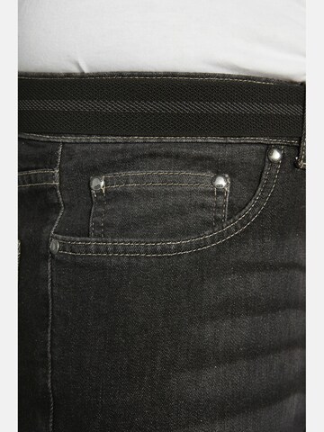 Jan Vanderstorm Regular Jeans ' Joel ' in Black