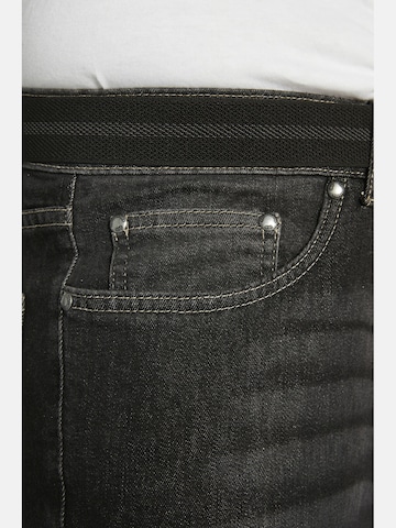 Jan Vanderstorm Regular Jeans ' Joel ' in Black