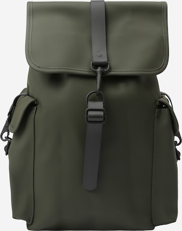 RAINS Backpack in Green: front
