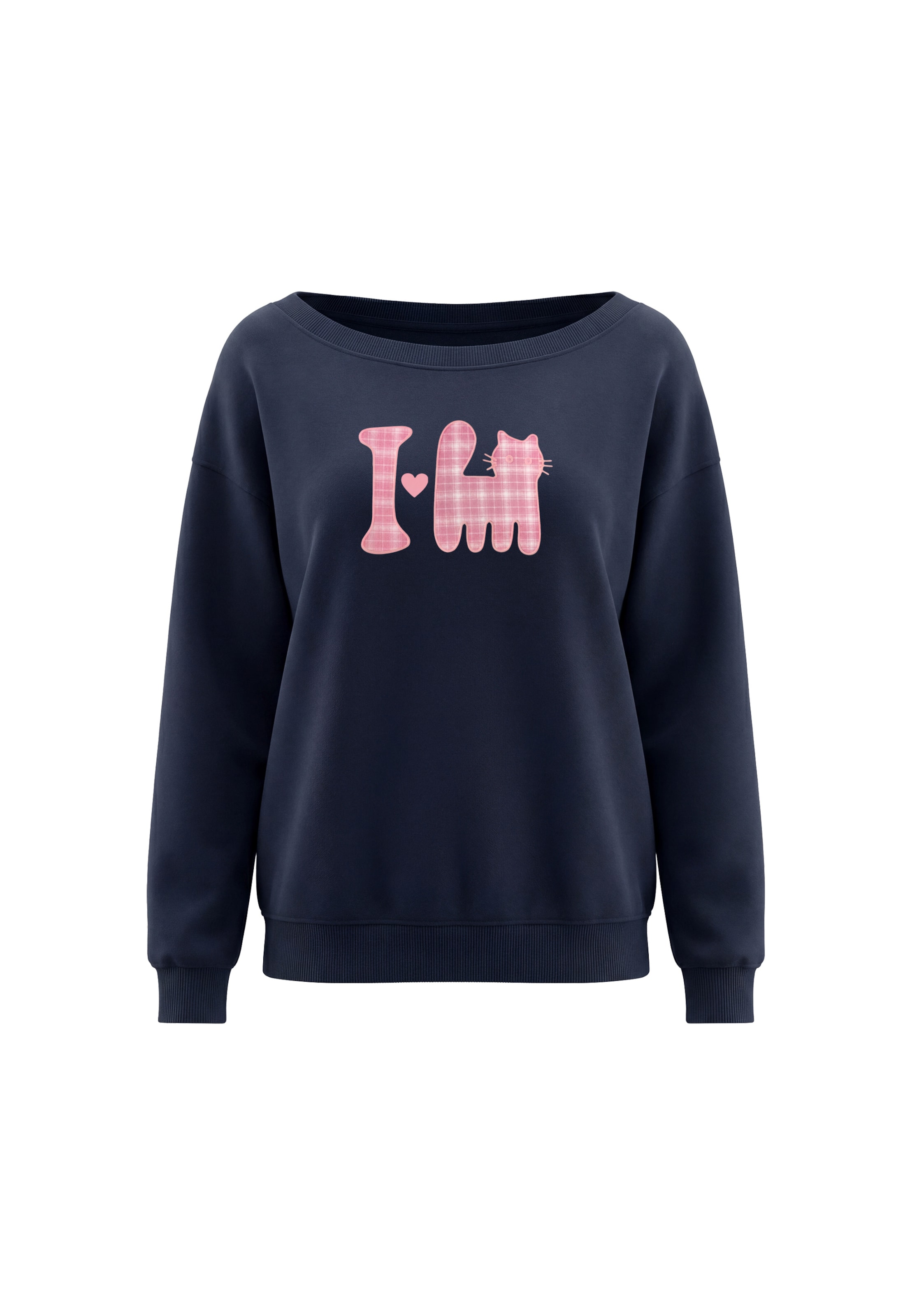 Sweat-shirt MYMO en bleu : devant