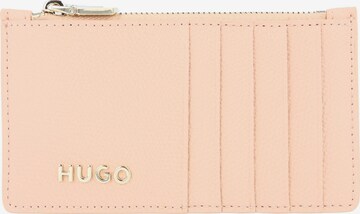 HUGO Wallet 'Chris ' in Pink: front