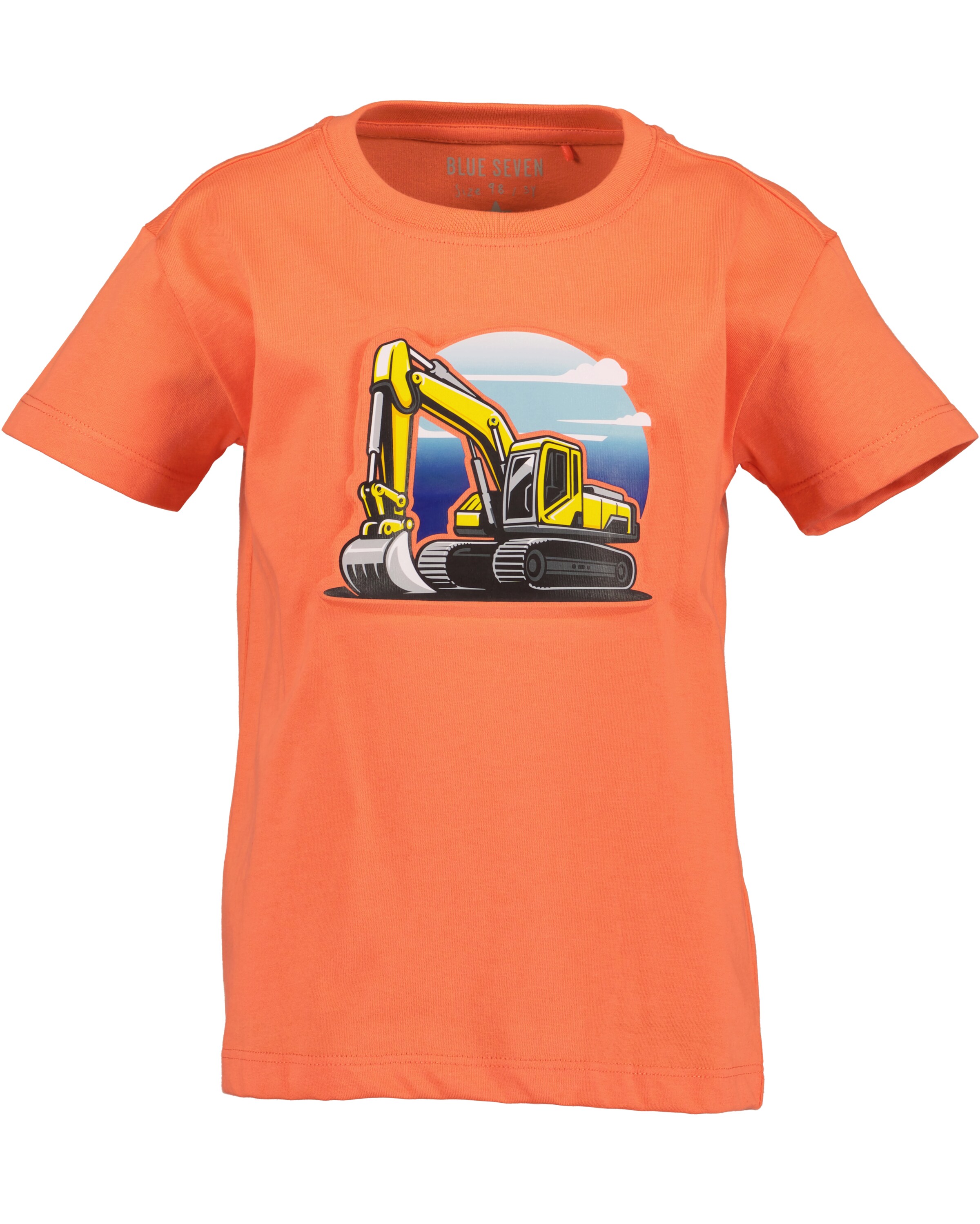 BLUE SEVEN Shirt in Orange: front