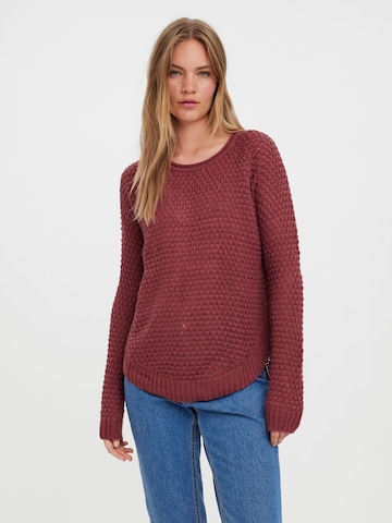 VERO MODA Pullover i rød: forside