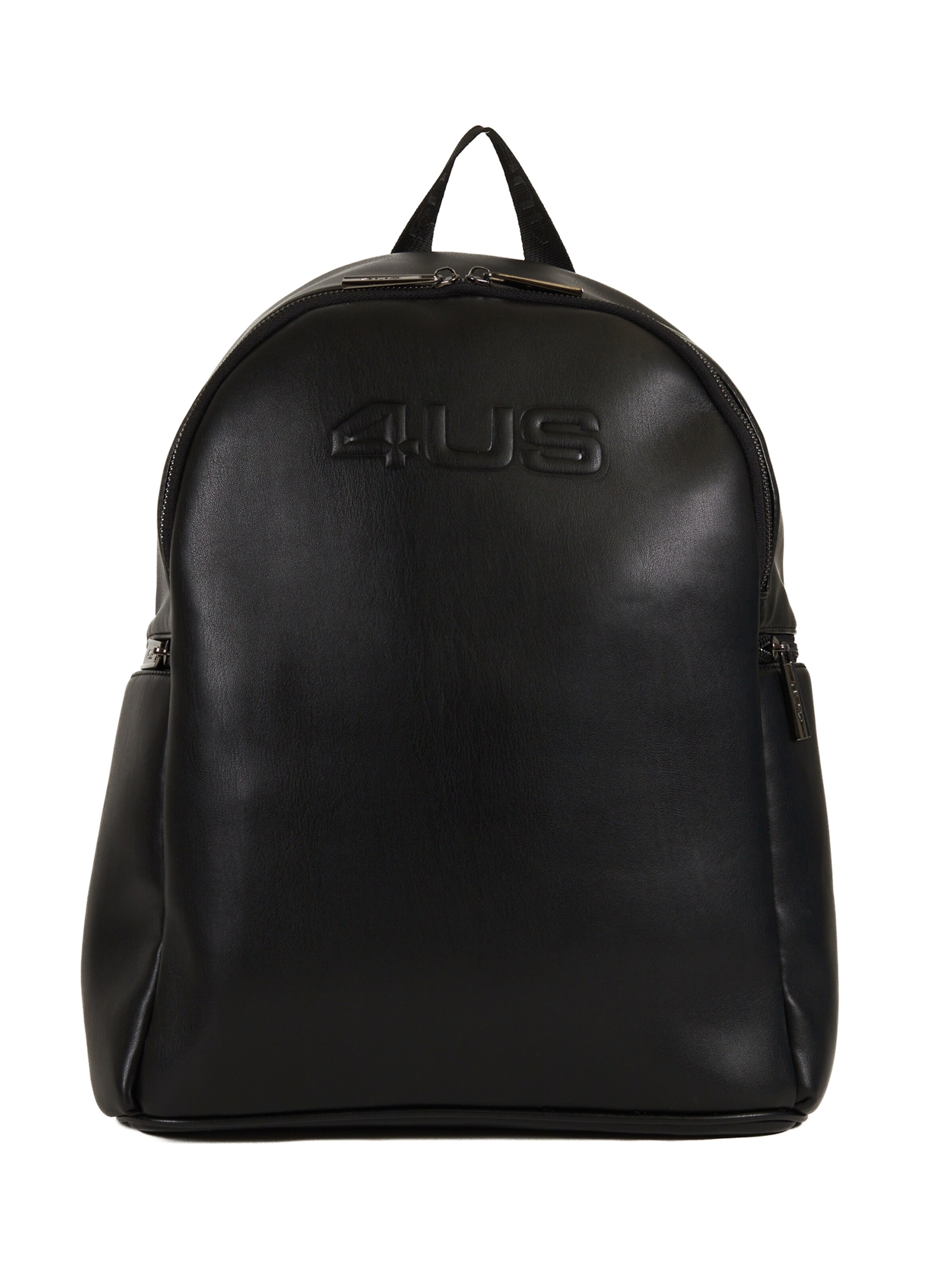 4US PACIOTTI Rugzak in Zwart: voorkant