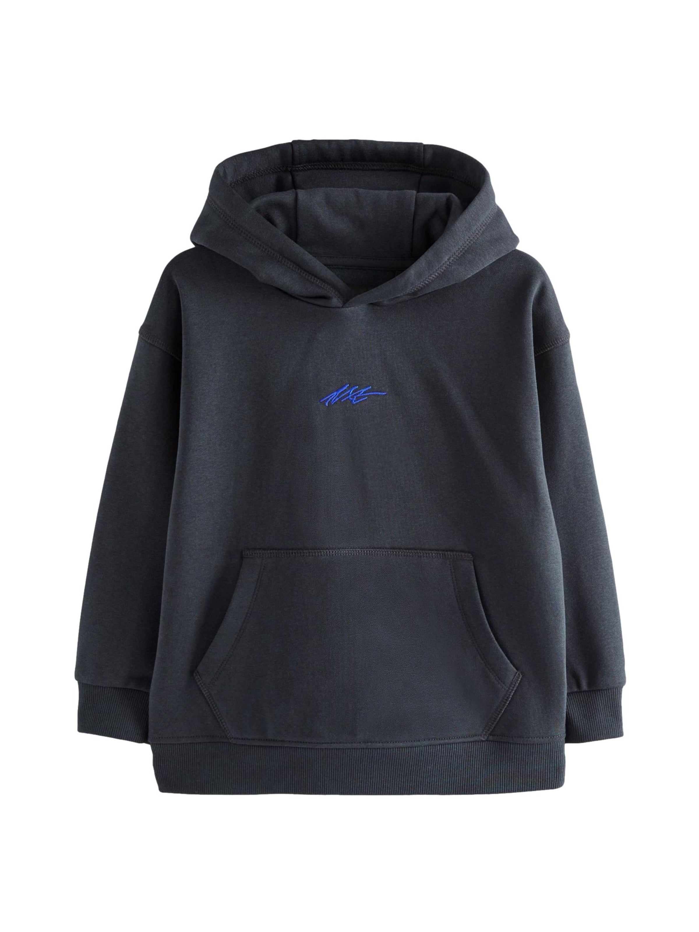 Next Sweatshirt i blå: forside