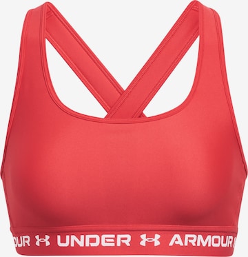 UNDER ARMOUR Sports Bra in Red: front