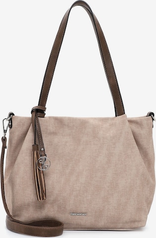 Emily & Noah Shopper 'Elke' in Beige: predná strana