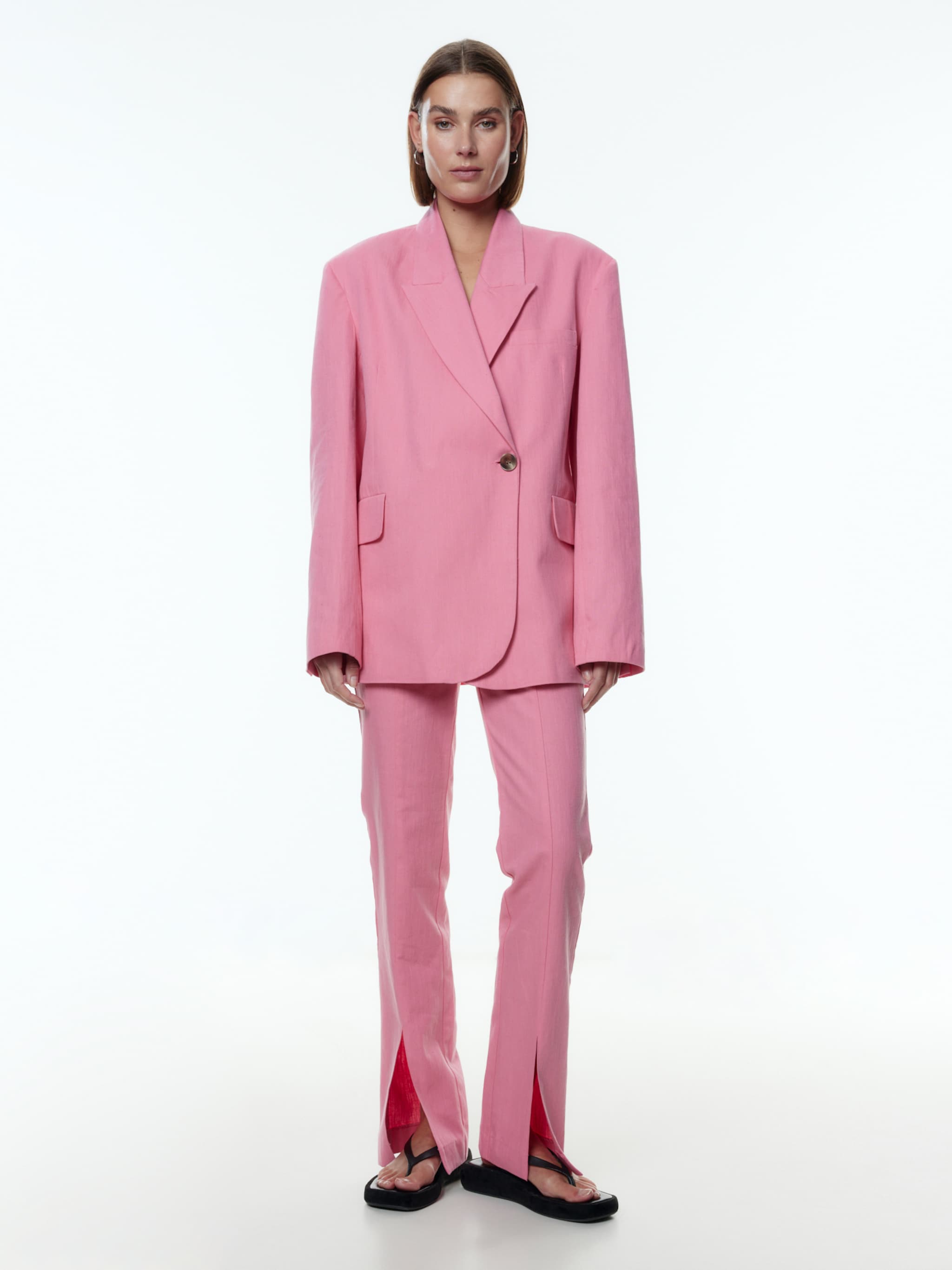 EDITED Producten Broek 'Ejla' Pink