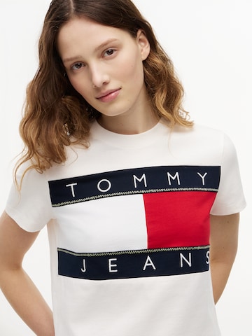 T-shirt Tommy Jeans en blanc