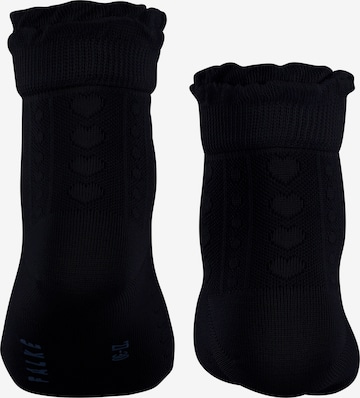 FALKE Socken 'Romantic Net' in Blau: Vorderseite