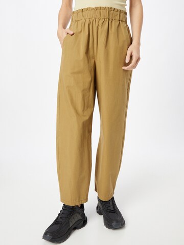 LEVI'S ® Regular Pants 'Scrunchie Pant' in Yellow: front