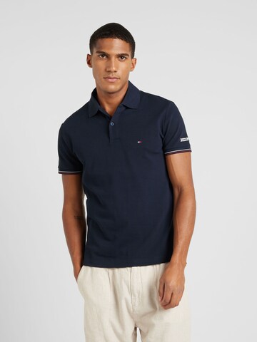 TOMMY HILFIGER Poloshirt in Blau: Vorderseite