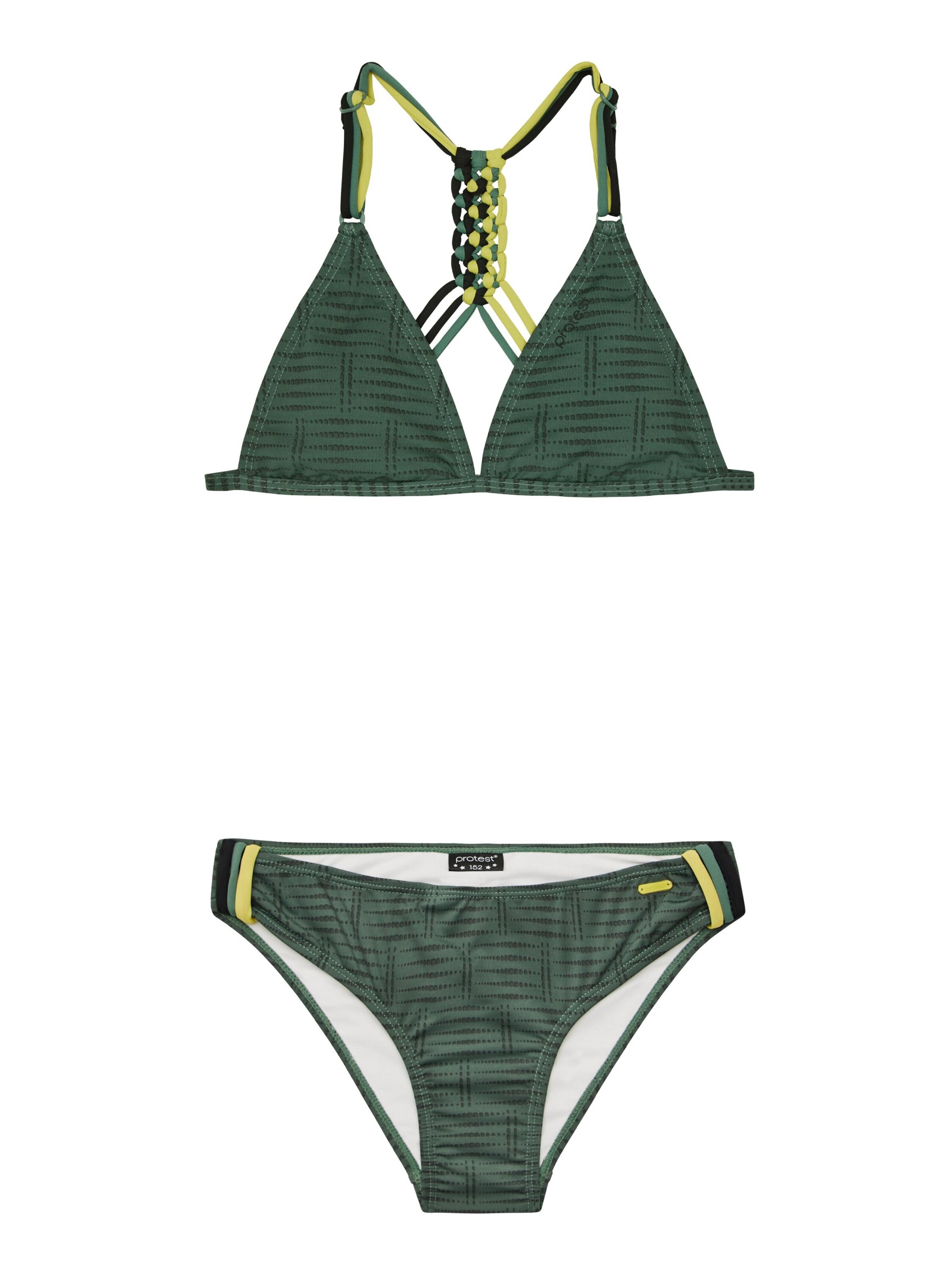 PROTEST Bikini 'PRTFimke 25 JR' in Green: front