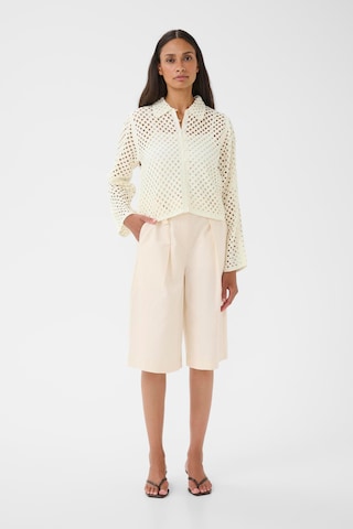 KAREN BY SIMONSEN Cardigan 'Filippa' i hvid