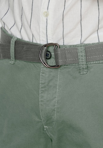 REDPOINT Regular Cargohose in Grün