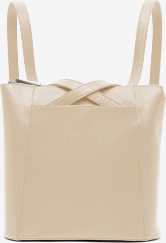 Gretchen Backpack 'Crocus' in Beige: front