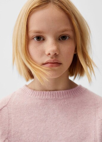 MANGO KIDS Pullover 'Bow' in Pink