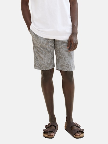 TOM TAILOR Regular Shorts in Grau: predná strana