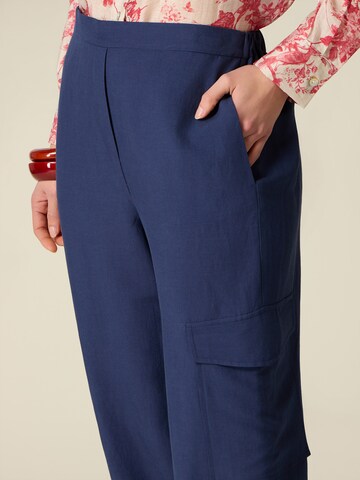 Loosefit Pantaloni di oltre in blu