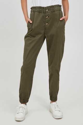 Oxmo Tapered Pants 'CONZI' in Green: front