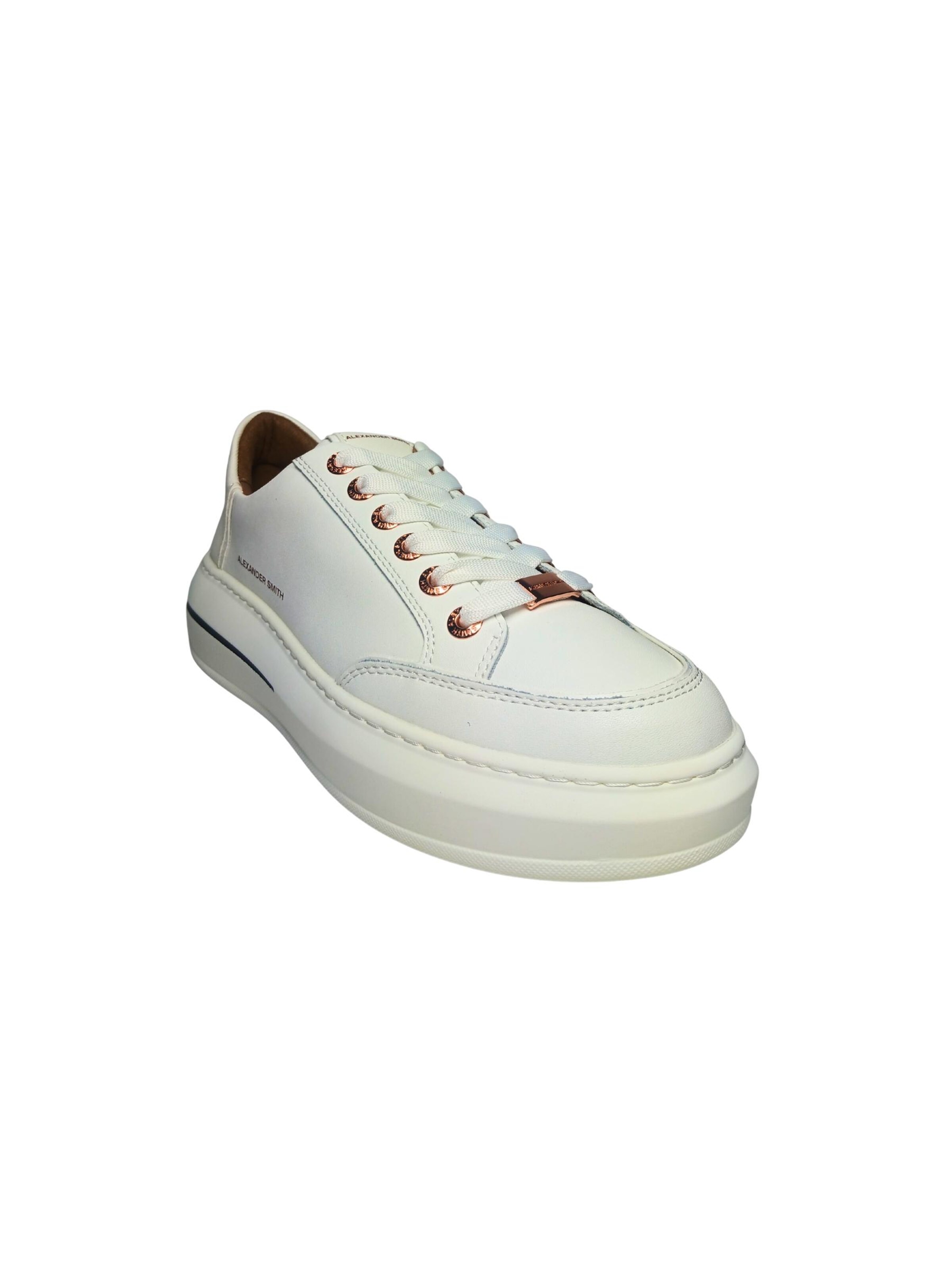Sneaker bassa di Alexander Smith in bianco