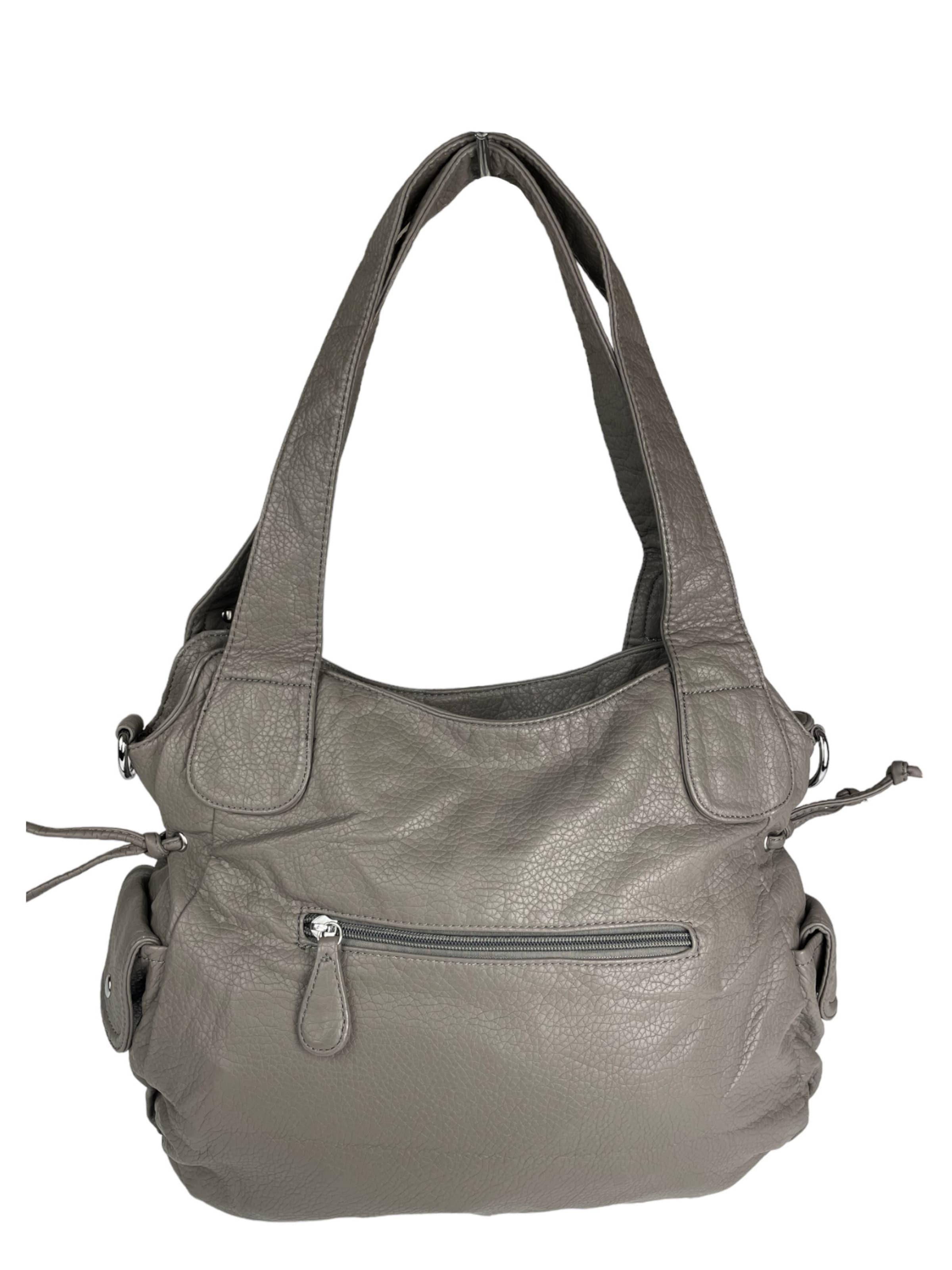 Borsa a mano di Kumixi in grigio