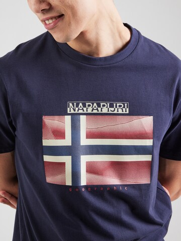 NAPAPIJRI - Camiseta 'S-LARI' en azul