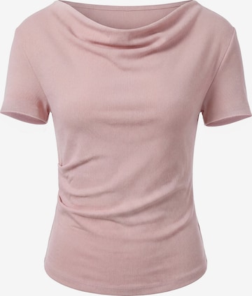 faina - Camiseta en rosa: frente