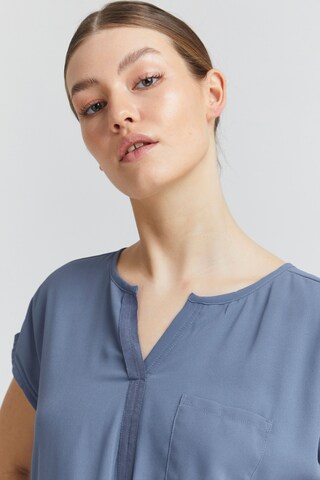 Fransa - Blusa 'Zawov' em azul