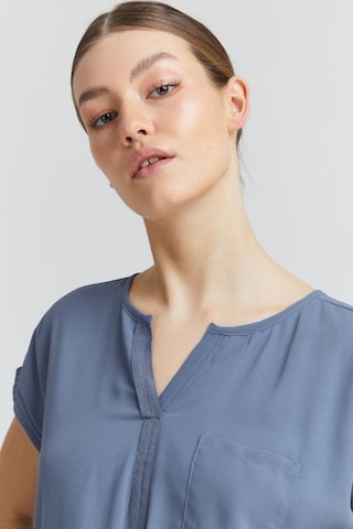 Fransa Blouse 'Zawov' in Blue