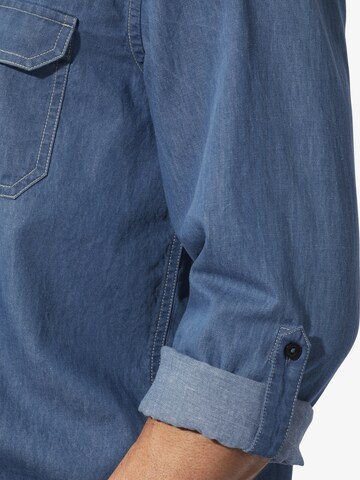 BABISTA Regular fit Button Up Shirt 'Olar' in Blue