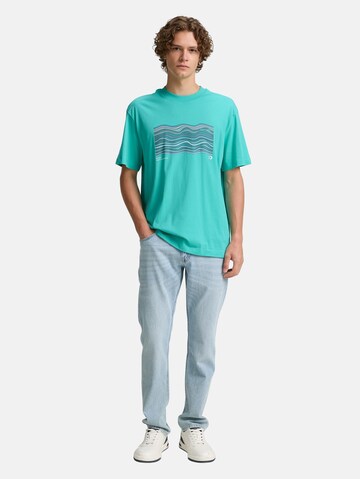 T-Shirt TOM TAILOR DENIM en vert