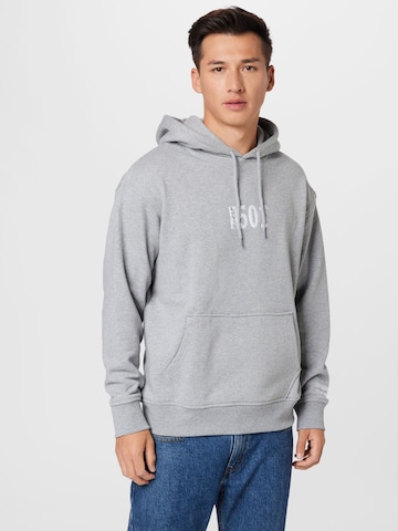 LEVI'S ® Rovný strih Mikina 'Relaxed Graphic Hoodie' - Sivá: predná strana