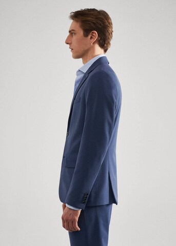 Coupe regular Veste de costume MANGO MAN en bleu