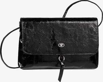 TOM TAILOR - Bolso de hombro 'Luna' en negro: frente