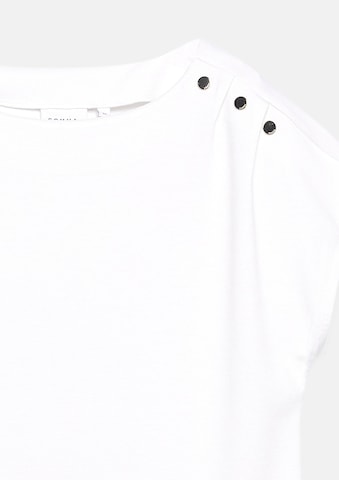 COMMA T-Shirt in Weiß