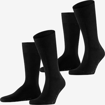 FALKE Socken 'Swing 2-Pack' in Schwarz: Vorderseite
