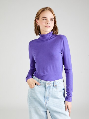 T-shirt UNITED COLORS OF BENETTON en violet : devant