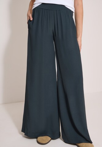 CECIL Wide leg Pants in Green: front