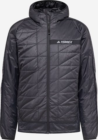 Veste outdoor ADIDAS TERREX en noir : devant