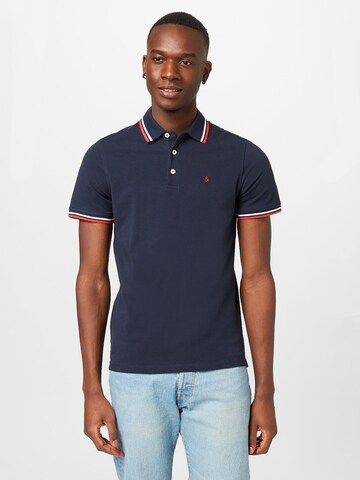 JACK & JONES Bluser & t-shirts 'PAULOS' i blå: forside