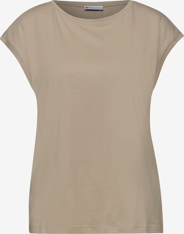 STREET ONE Shirt in Beige: Vorderseite