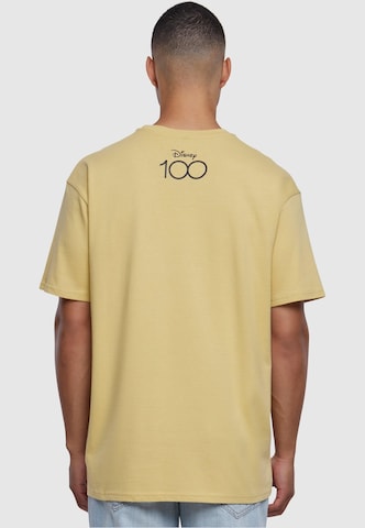 MT Upscale Póló 'Disney 100 Winnie Pooh Face' - sárga