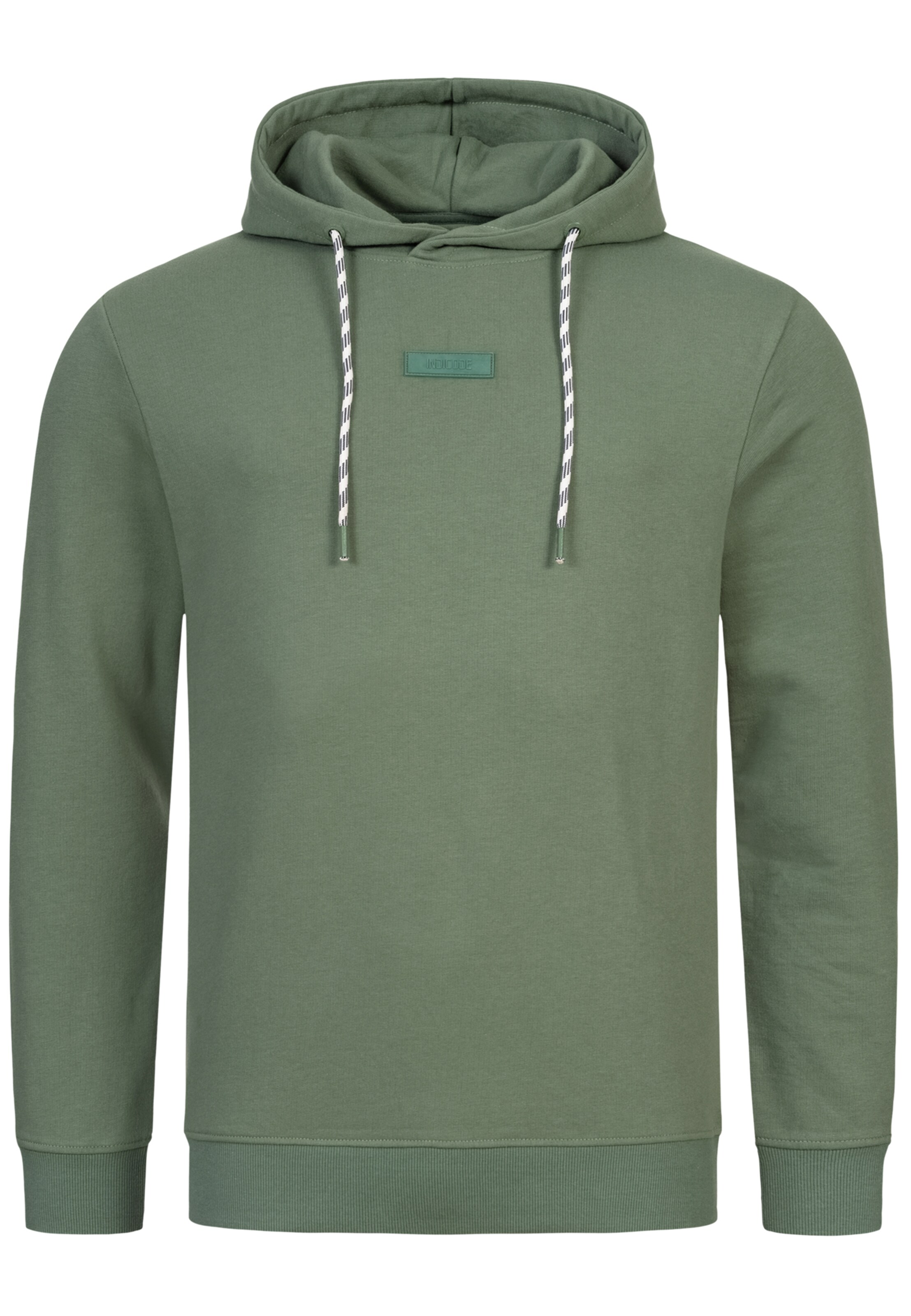 INDICODE JEANS Sweatshirt 'Bentley' in Green: front