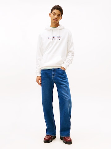 Sweat-shirt Tommy Jeans en blanc