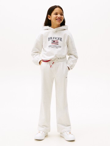 Wide Leg Pantalon TOMMY HILFIGER en gris
