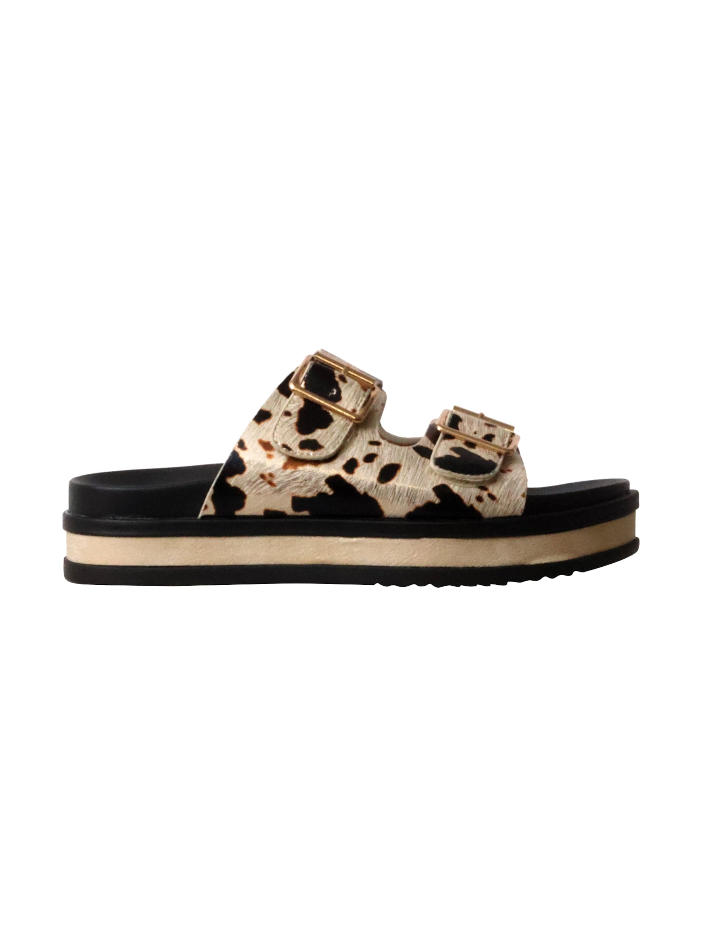 Mule The Divine Factory en beige : devant
